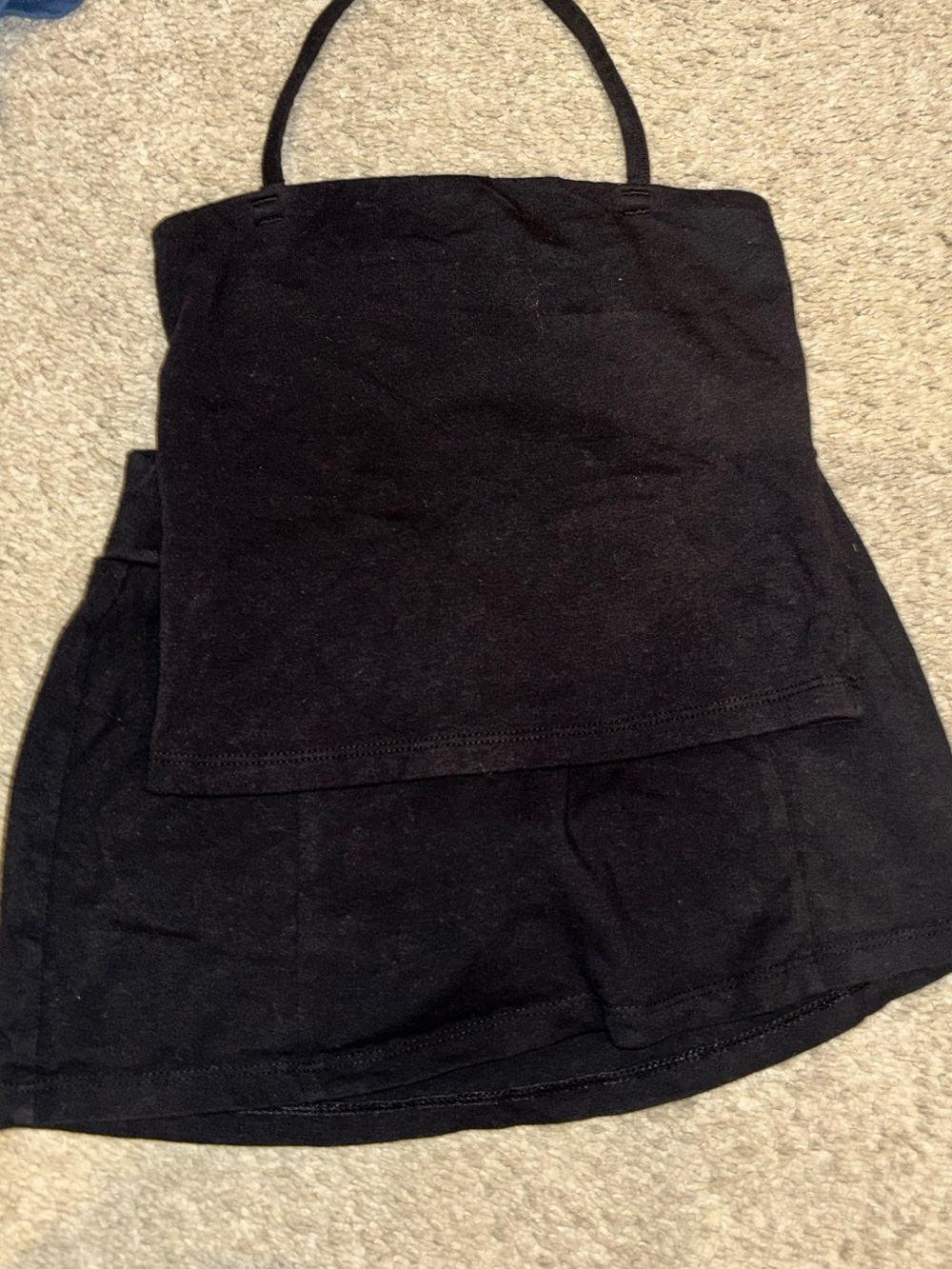 art class Navy Blue Ribbed Tank Top and Short Sleeve Sets - Picture 4 of 6